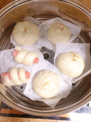 火腿鲜肉包子的做法详细介绍