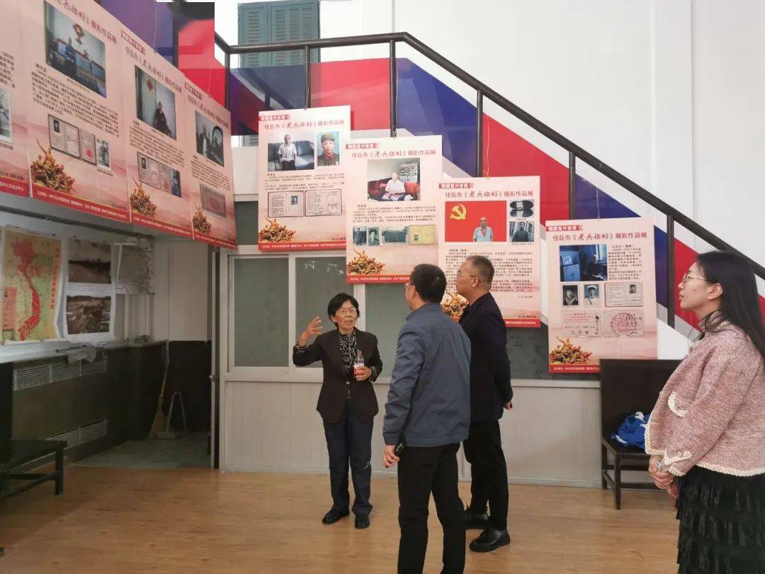 展退役老兵风采 建和谐文明社区